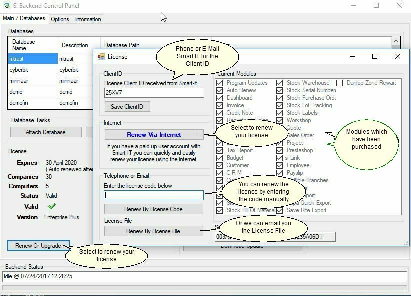 Backend_Renew_Licence