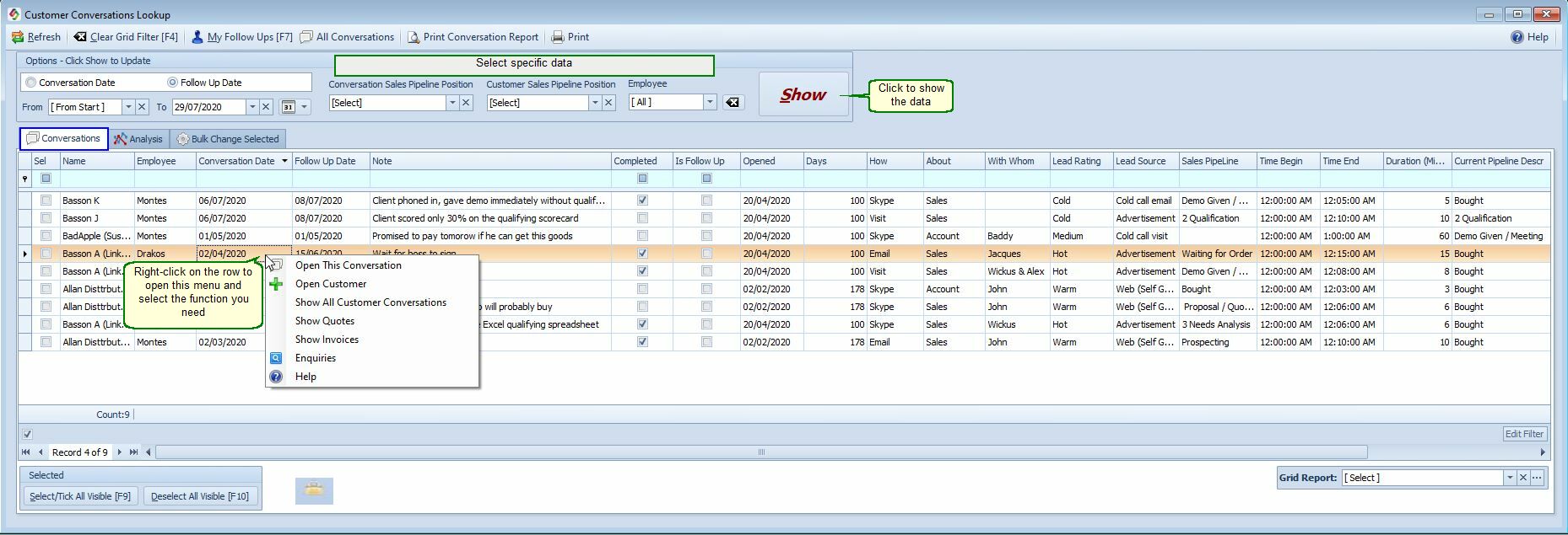 Customer_Conversation_Lookup