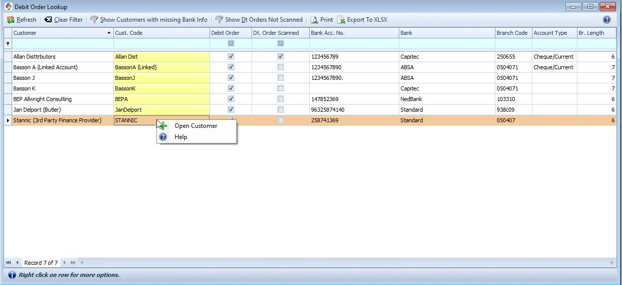 Customer_Debit_Order_Lookup