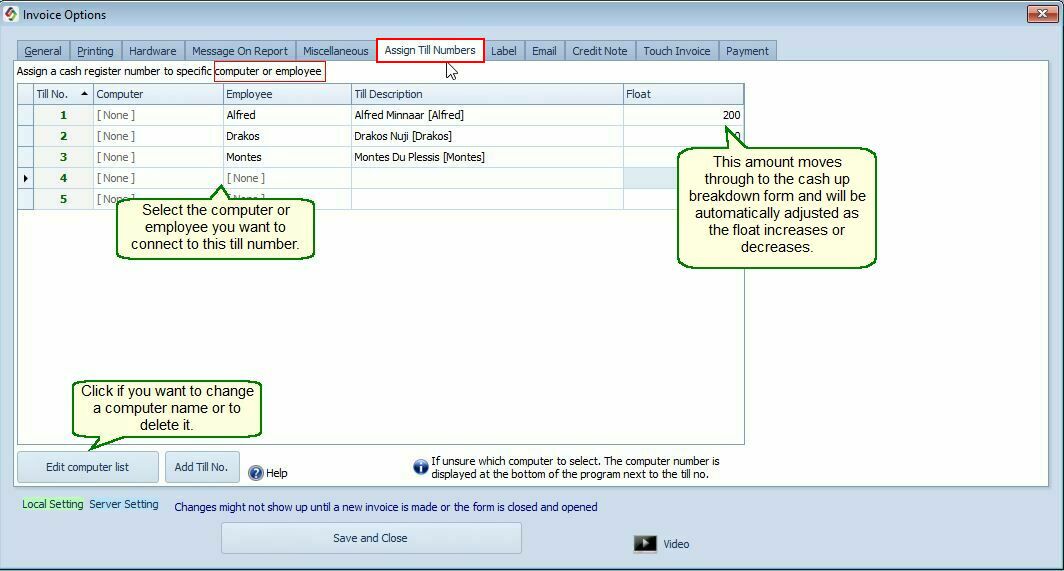 Invoice_Options_Till