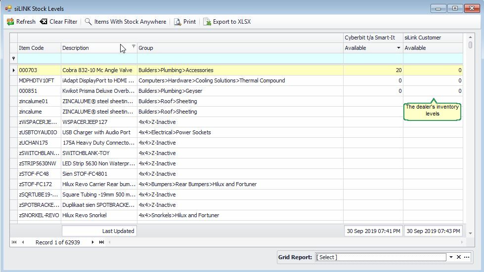 siLink_Stock_Levels