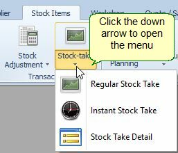 Stock_Take_Menu