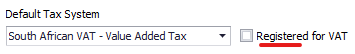 TaxSetupUntickVATRegistered