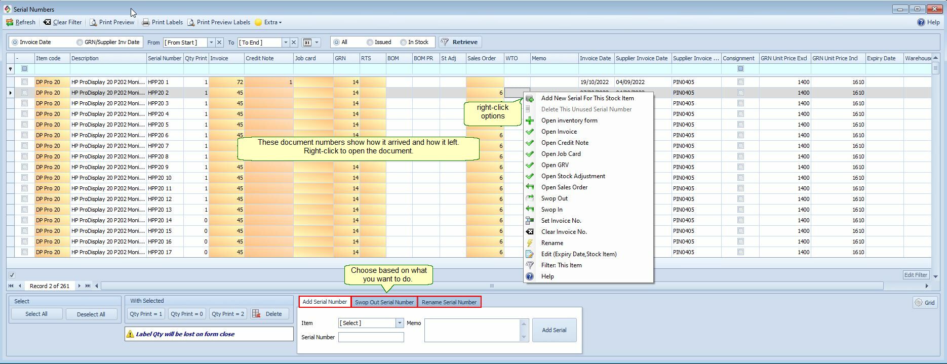 Serial Number Lookup