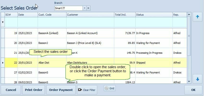 Touch_Invoice_Select_Sales_Order
